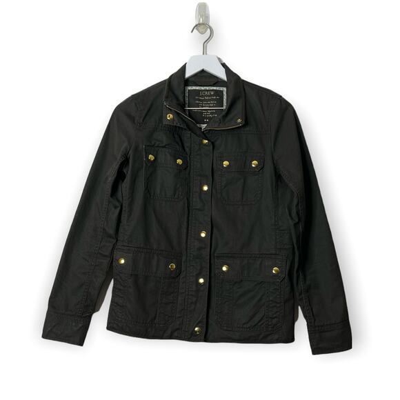 J. Crew Downtown Field Jacket size XS Mossy Brown - Picture 9 of 16